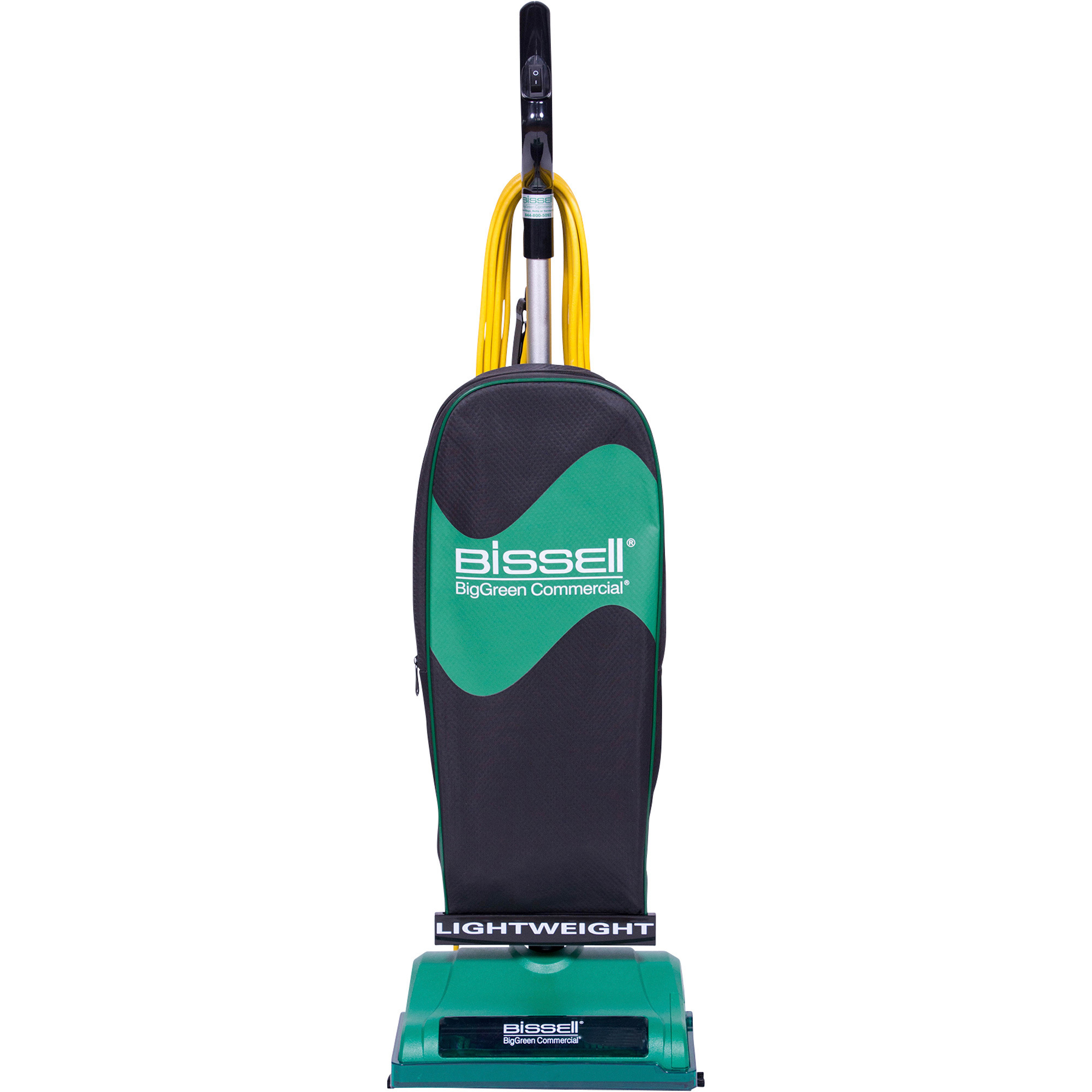 Bissell Big Green Commercial 12in. Upright Vacuum Cleaner, 109 CFM, 3-Gallon Capacity, Model# BGU8000